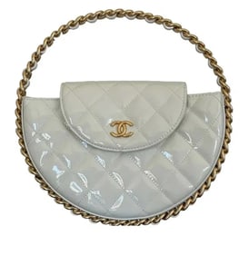 Chanel Chain Around Hoop Bag Quilted