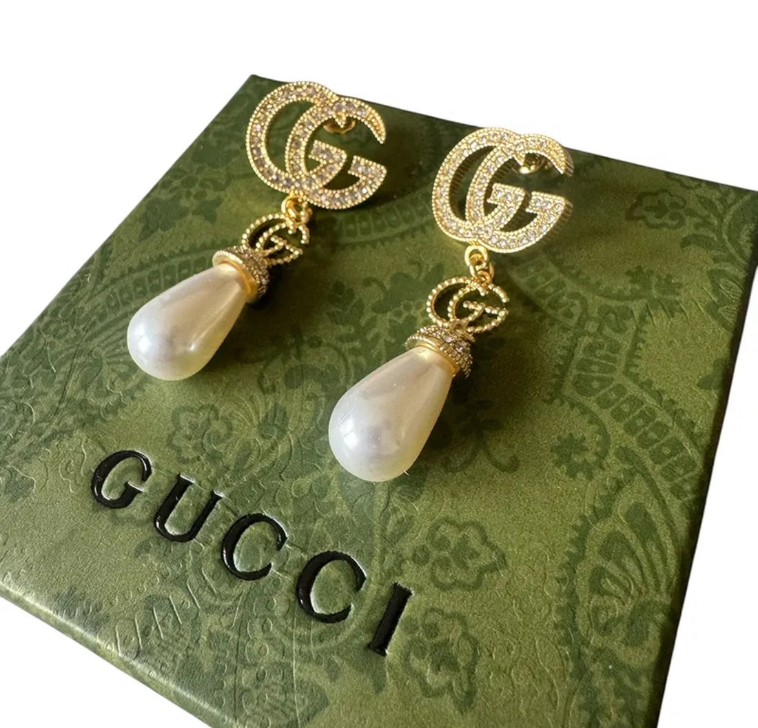 Gucci Double G Earrings (1 of 1)