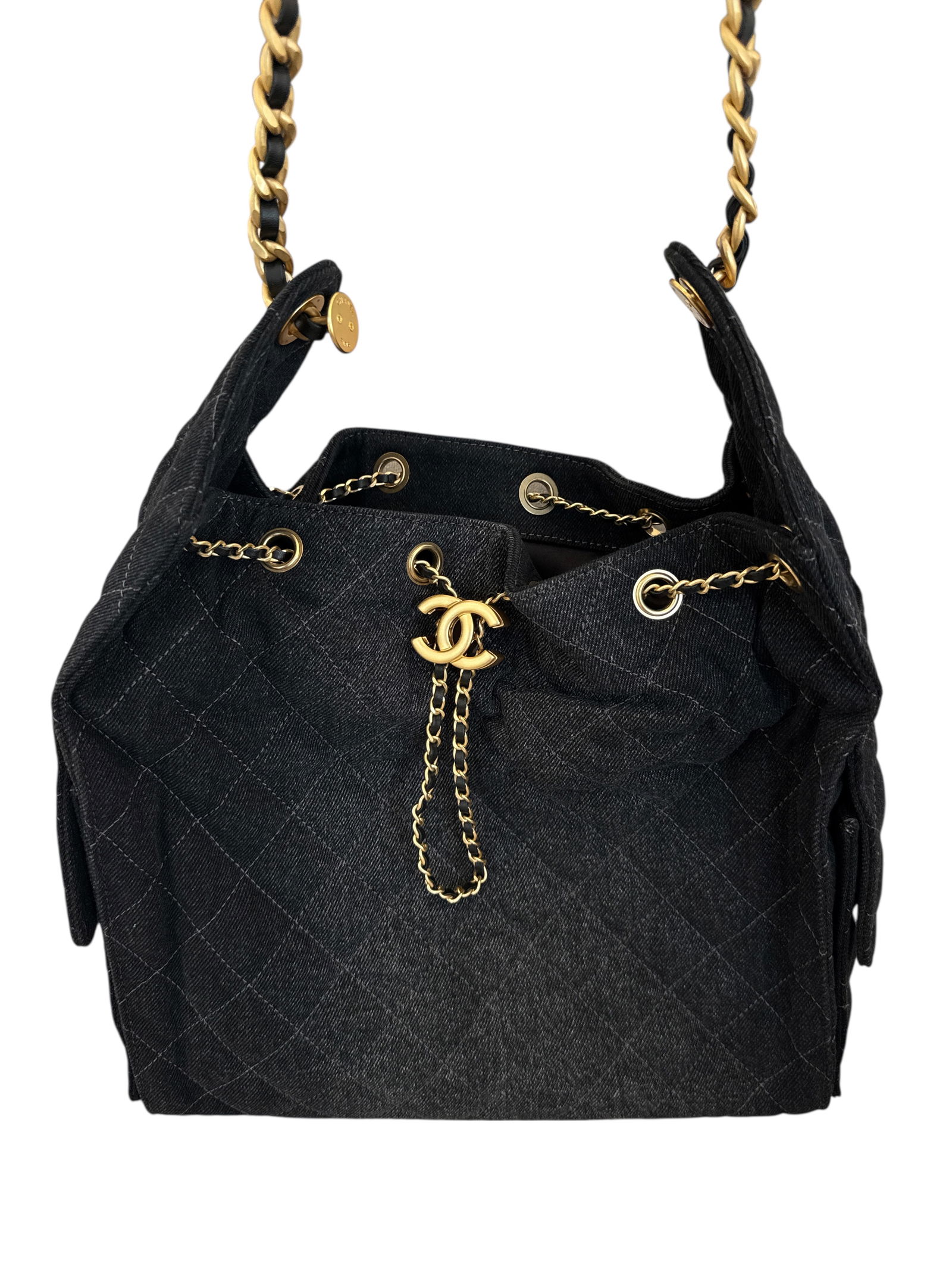 Chanel 25 Washed Denim Bag (1 of 7)