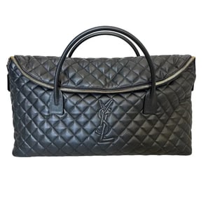 YSL Saint Laurent ES Giant Travel Bag in Quilted Leather