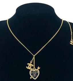 Chanel Coco Heart Necklace