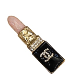 Chanel Lipstick Brooch