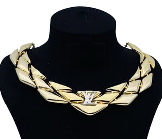 Louis Vuitton Gold Necklace