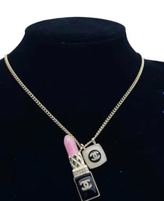 Lipstick Chanel Necklace