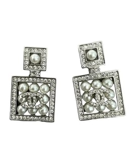 Chanel Pearl Earrings