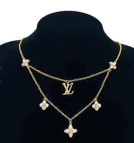 Louis Vuitton Flowers Necklace