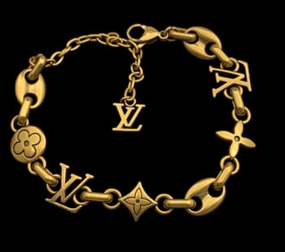 Louis Vuitton Gold Bracelet