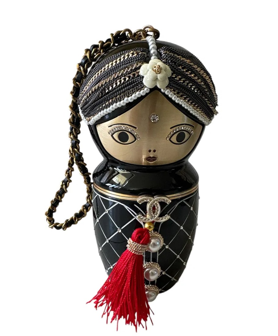 Chanel Limited Edtion Bombay Doll Clutch Bag (1 of 6)
