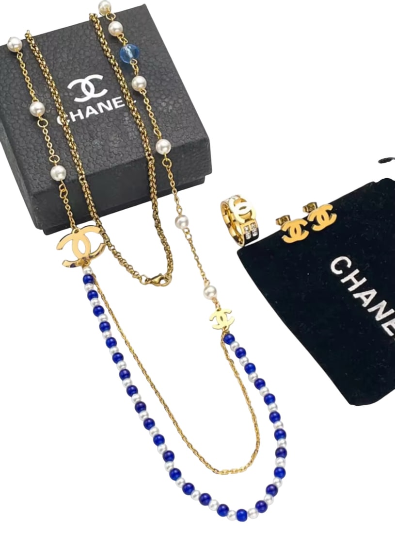 Chanel Necklace Set (1 of 1)