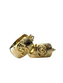 Chanel Gold Hoop Earrings
