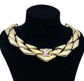 Louis Vuitton Gold Necklace