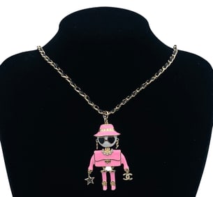 Chanel Pink Necklace