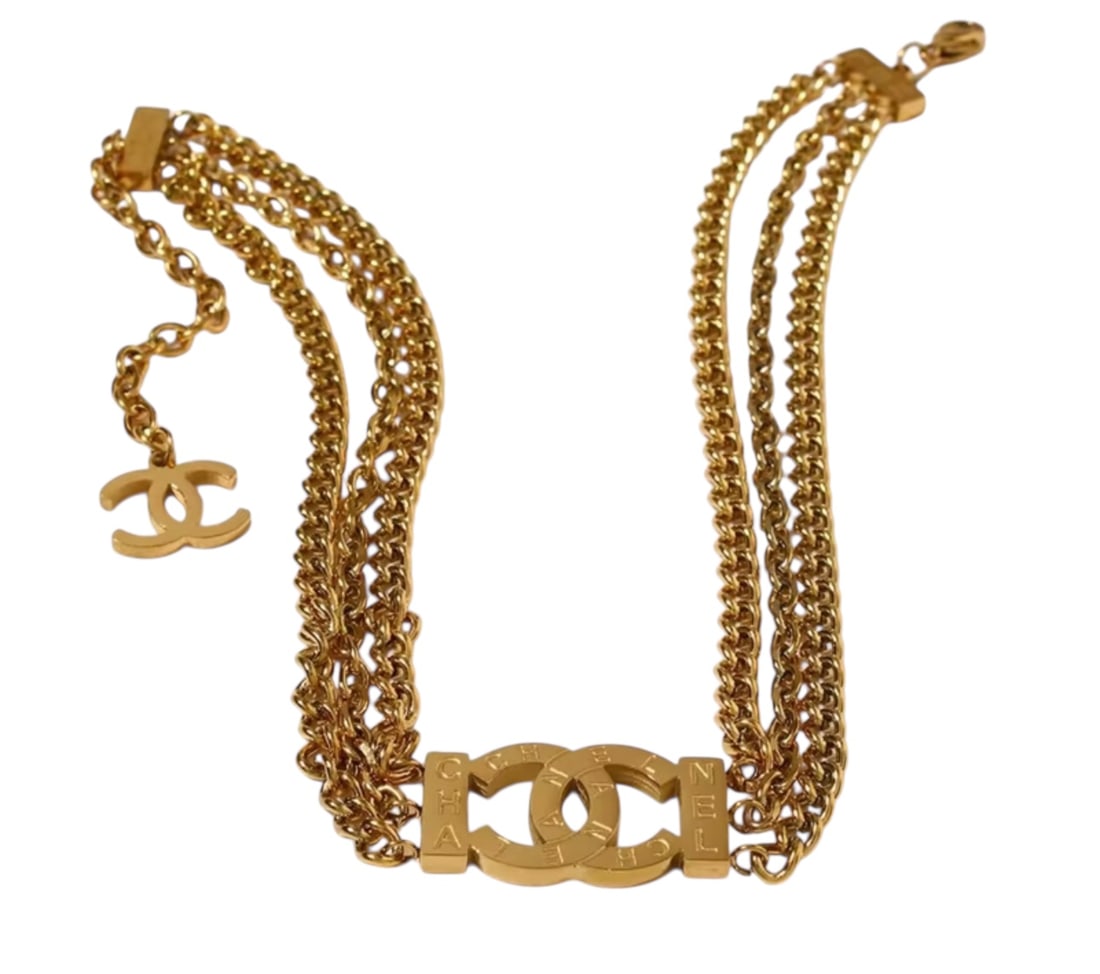 Chanel Gold Necklace (1 of 1)