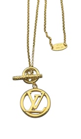 Louis Vuitton Gold Necklace