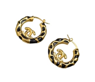 Chanel Gold Earrings