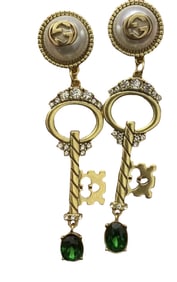 Gucci Double G Gold Earrings