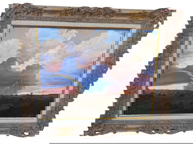 Rainbow Landscape Oil Painting by Maurice Green