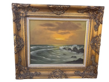 Landscape Ocean Scene Oil Painting