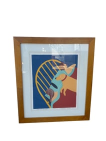 Hoggin the Bed by Stephen Huneck