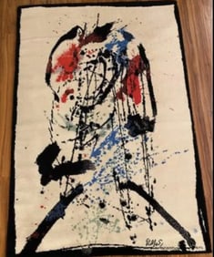 Robert Jacobsen Abstract Rug