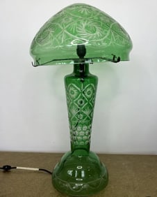 Green Mushroom Lamp