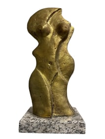 Picasso Abstract Torso Bronze Sculpture