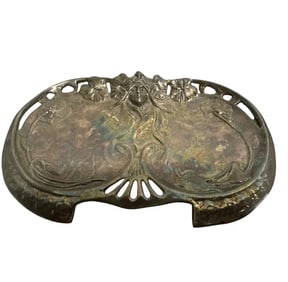 Art Nouveau Bronze Tray