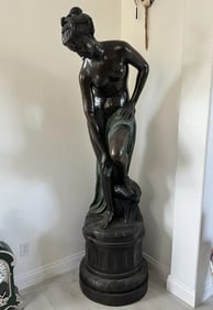 Life Size Bronze Woman Scupture