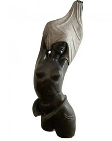 Modern Marble Nude Lady