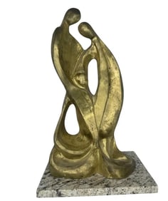 Large Bronze Sculpture Family Magnificent JACQUES LIPCHITZ