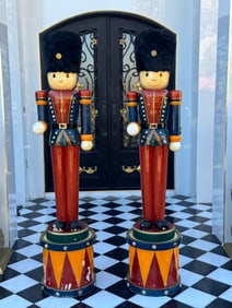 Vintage Life Size Nutcrackers