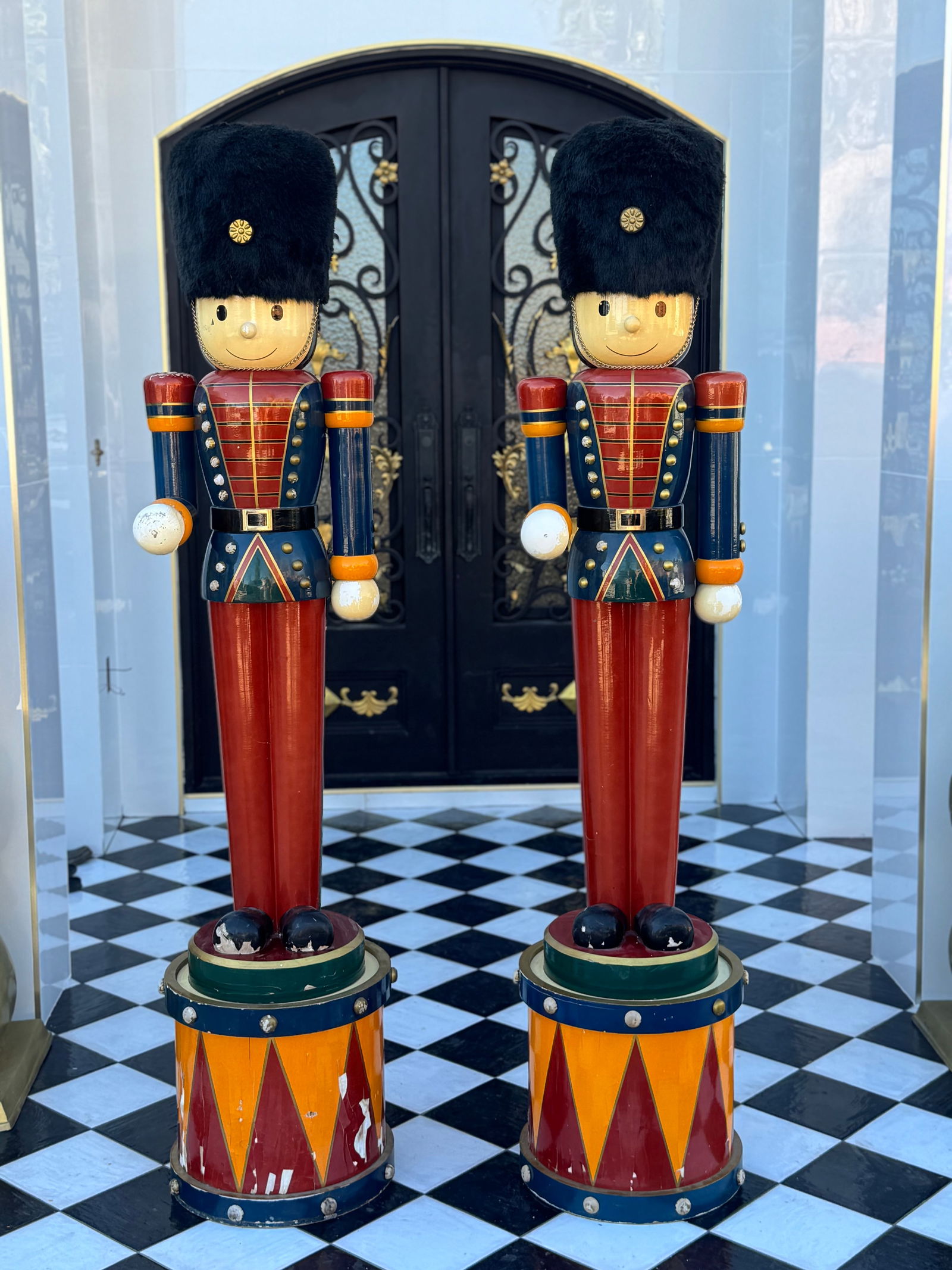 Vintage Life Size Nutcrackers