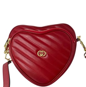 GUCCI HEART SHOULDER BAG