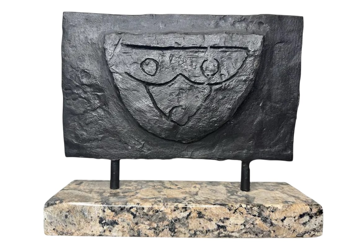Max Ernst Abstract Sculpture: Size: 10 in 9 in x 3 in