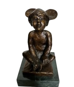 Micky Mouse Bronze Sculpture by Denis Smith