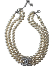 Chanel Faux Pearl Necklace