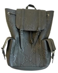 Gucci Men Jumbo Leather Backpack