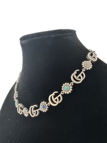 Gucci Flowers Necklace
