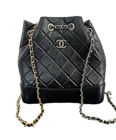 Chanel Quilted Gabrielle Backpack