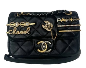 Chanel Coco Clips Flap Bag