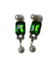 Dior Green Earrings