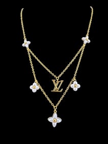 Louis Vuitton Gold Necklace