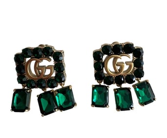 Gucci Green Earrings