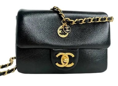 Chanel Mini Flag Leather Bag