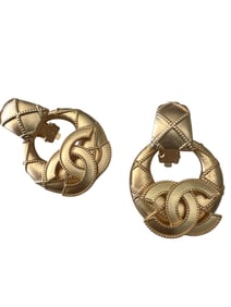 Chanel Gold Earrings