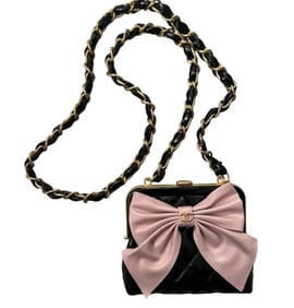 Chanel Mini Clutch with Bow Crossbody Bag