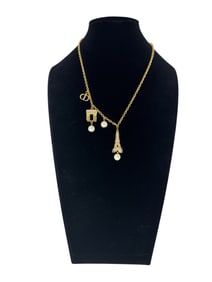 Dior Paris Towe Necklace