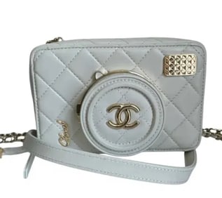 Chanel Collectible Camara Whute Crossbody Bag