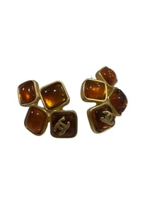 Chanel Amber Earrings