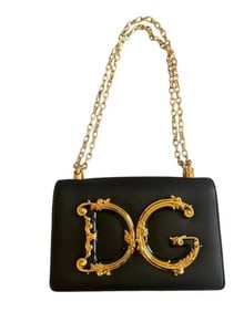 DOLCE & GABBANA Black Leather bag